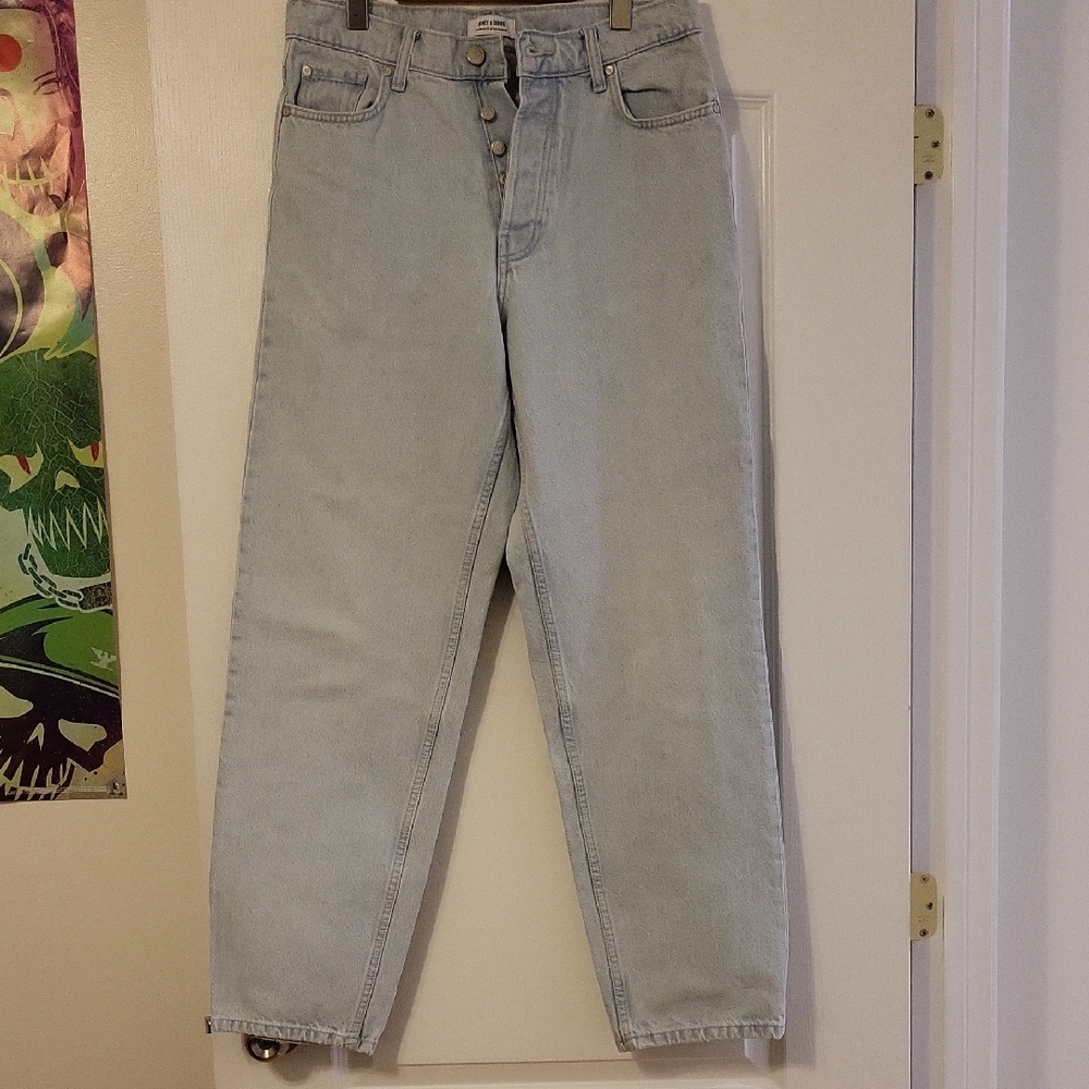 ONLY & SONS Light Blue Relaxed Men Jeans